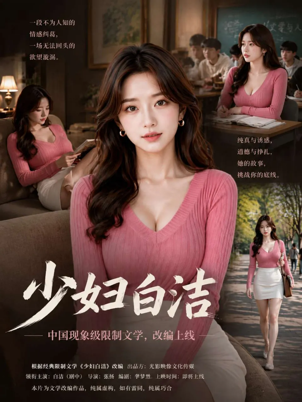 黄果AI短剧《少妇白洁》